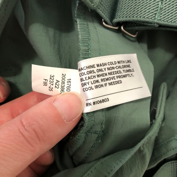 Duluth Trading Co New Heirloom Gardening Bib Overalls Womens Size M 29 Fir Green - Picture 12 of 16